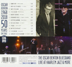 CD/DVD / Benton Oscar / 50 Years On Stage / CD+DVD