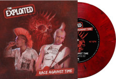 LP / Exploited / Race Against Time / Red Marble / Vinyl / 7"