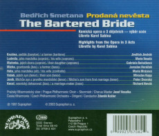 CD / Smetana Bedich / Prodan nevsta