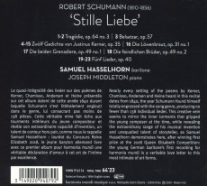 CD / Hasselhorn Samuel / Schumann Still Liebe