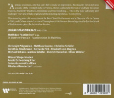 3CD / Bach J.S. / Matthaus-Passion / Nikolaus Harnoncourt