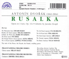 2CD / Dvok / Rusalka-komplet