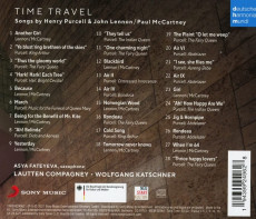 CD / Lautten Compagney & Asya / Time Travel-Songs Lennon,McCartney