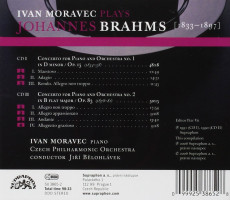CD / Brahms Johannes / Piano Concertos Nos.1,2 / Moravec
