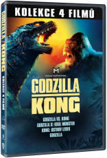 4DVD / FILM / Godzilla a Kong / Kolekce / 4DVD