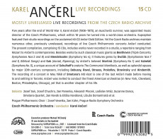 15CD / Anerl Karel / Live Recordings / 15CD