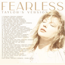 3LP / Swift Taylor / Fearless / Taylor's Version / Vinyl / 3LP