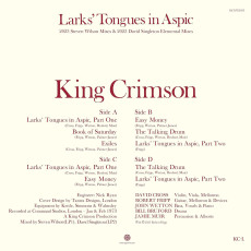 2LP / King Crimson / Larks' Tongues In Aspic / 50th Anniv. / Vinyl / 2LP