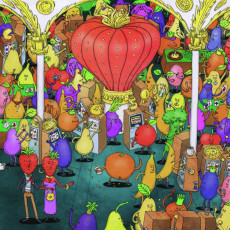 2LP / Dance Gavin Dance / Jackpot Juicer / Yellow / Red / Black / Vinyl / 2LP