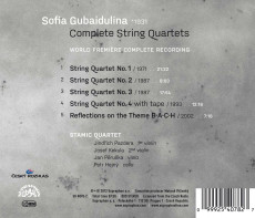 CD / Stamic Quartet / Sofia Gubaidulina / Complete String Quartets