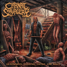 CD / Carnal Savagery / Graveworms,Cadavers,Coffins And Bones