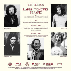 CD/BRD / King Crimson / Larks' Tongues In Aspic / 50th anniv / 2CD+2Blu-Ray
