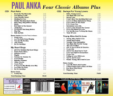 2CD / Anka Paul / Four Classic Albums Plus / 2CD