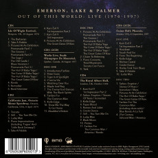 7CD / Emerson,Lake And Palmer / Out Of This World / Live 1970-1997 / 7CD