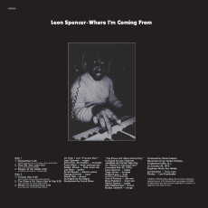 LP / Spencer Leon / Where I'm Coming From / Reedice / Vinyl