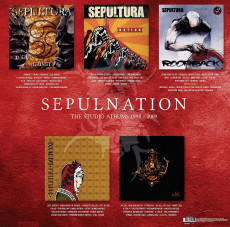 8LP / Sepultura / Sepulnation / Studio Albums 1998-2009 / Vinyl / 8LP