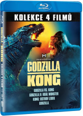 4Blu-Ray / Blu-ray film /  Godzilla a Kong / Kolekce / 4Blu-Ray