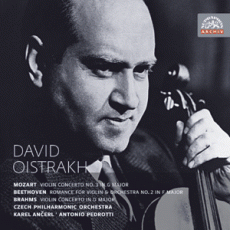 CD / Oistrach David / Violin Concertos / Mozart / Beethoven / Brahms