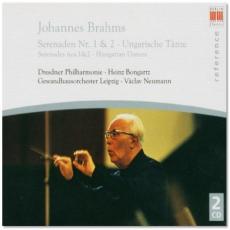 2CD / Brahms / 21 Hungarian Dances / Serenades Nos 1 & 2 / 2CD