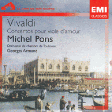 CD / Vivaldi / Concertos Pour Viole D'Amour / Pons Michael