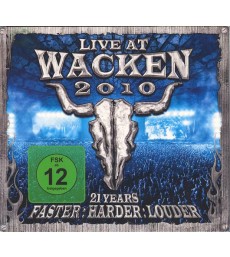 Blu-Ray / Various / Live At Wacken 2010 / Blu-Ray Disc / 3D / BRD+2CD