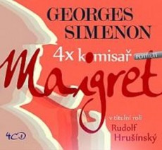 4CD / Simenon Georges / 4x komisa Maigret Potet / Hrunsk R. / 4CD