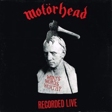 LP / Motrhead / What's Words Worth? / Recorded Live / Vinyl