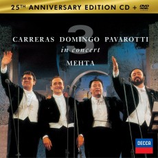 CD/DVD / Carreras/Domingo/Pavarotti / In Concert / Mehta / CD+DVD / DeLuxe