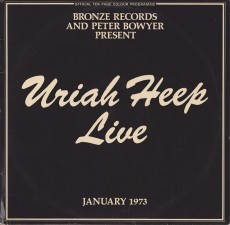 2LP / Uriah Heep / Live'73 / Vinyl / 2LP
