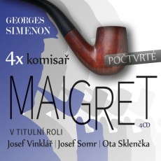 4CD / Simenon Georges / 4x komisa Maigret potvrt / 4CD