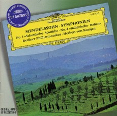 CD / Mendelssohn / Symphonies Nos.3 & 4 / Karajan