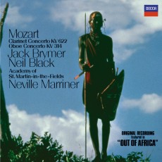 CD / Mozart / Koncert pro klarinet KV 622 / hoboj KV 314 / Brymer / Mar..
