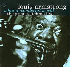 2LP / Armstrong Louis / What A Wonderful World / Satchmo Live / Vinyl / 2L