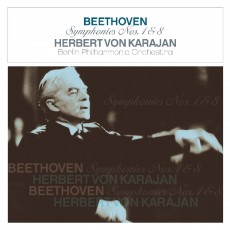 LP / Beethoven / Symphonies Nos.1&8 / Karajan / Vinyl