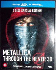 3D Blu-Ray / Metallica / Through The Never / 3D+2D Blu-Ray / bez titulk