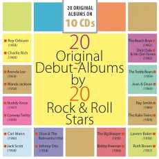 10CD / Various / 20 Original Debut Albums By 20 Rock & Roll Stars / 10C