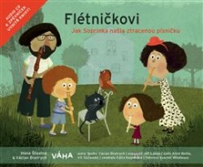 CD / Fltnikovi / Jak Soprinka nala ztacenou psniku / CD+kniha