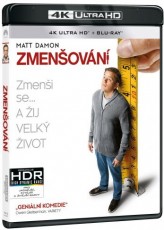 UHD4kBD / Blu-ray film /  Zmenovn / Downsizing / UHD+Blu-Ray