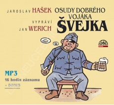 2CD / Haek Jaroslav / Osudy dobrho vojka vejka / Jan Werich / 2CD
