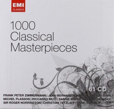 CD / Various / 1000 Classical Masterpieces / 61CD / Box