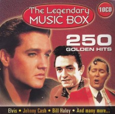 10CD / Various / Legendary Music Box / 250 Golden Hits / 10CD Box
