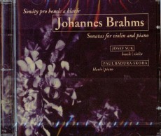 CD / Brahms Johannes / Sonty pro housle a klavr / Suk,Skoda