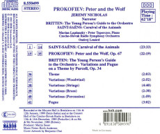 CD / Prokofiev,Britten,Saint-Saens / Peter and the Wolf,Young..Carn