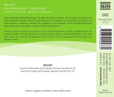 CD / Mozart / Clarinet Concerto,Bassoon Concerto