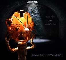 LP / Clan Of Xymox / Days Of Black / Orange Black Starburst / Vinyl
