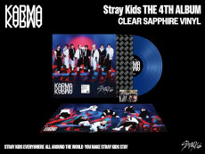 LP / Stray Kids / Karma / Clear Blue / Vinyl