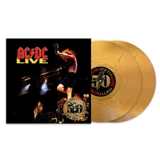2LP / AC/DC / Live / Limited / Gold Metallic / Vinyl / 2LP