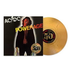 LP / AC/DC / Powerage / Limited / Gold Metallic / Vinyl