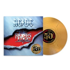 LP / AC/DC / Razors Edge / Limited / Gold Metallic / Vinyl