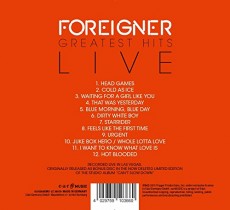 CD / Foreigner / Greatest Hits Live